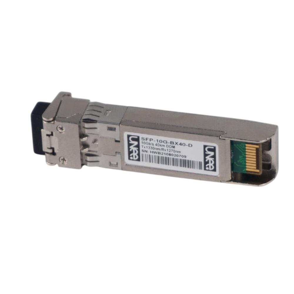 SFP+ 40KM 10G Bidirecional Unee 10GBASE-BX40-D 1330nm-TX/1270nm-RX