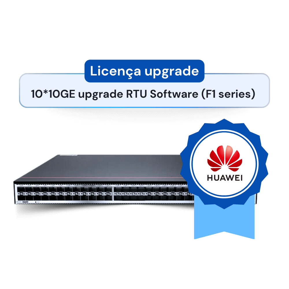 Licença NetEngine 8000 F1 Series 10*10GE upgrade RTU Software