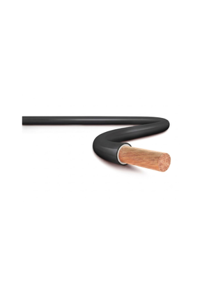 Cabo de Energia 10mm² Preto LSZH 80A - Kit 5 Metros (OUTLET)