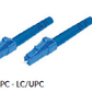 Cordão Óptico Unee SM LC/UPC Simplex 3m